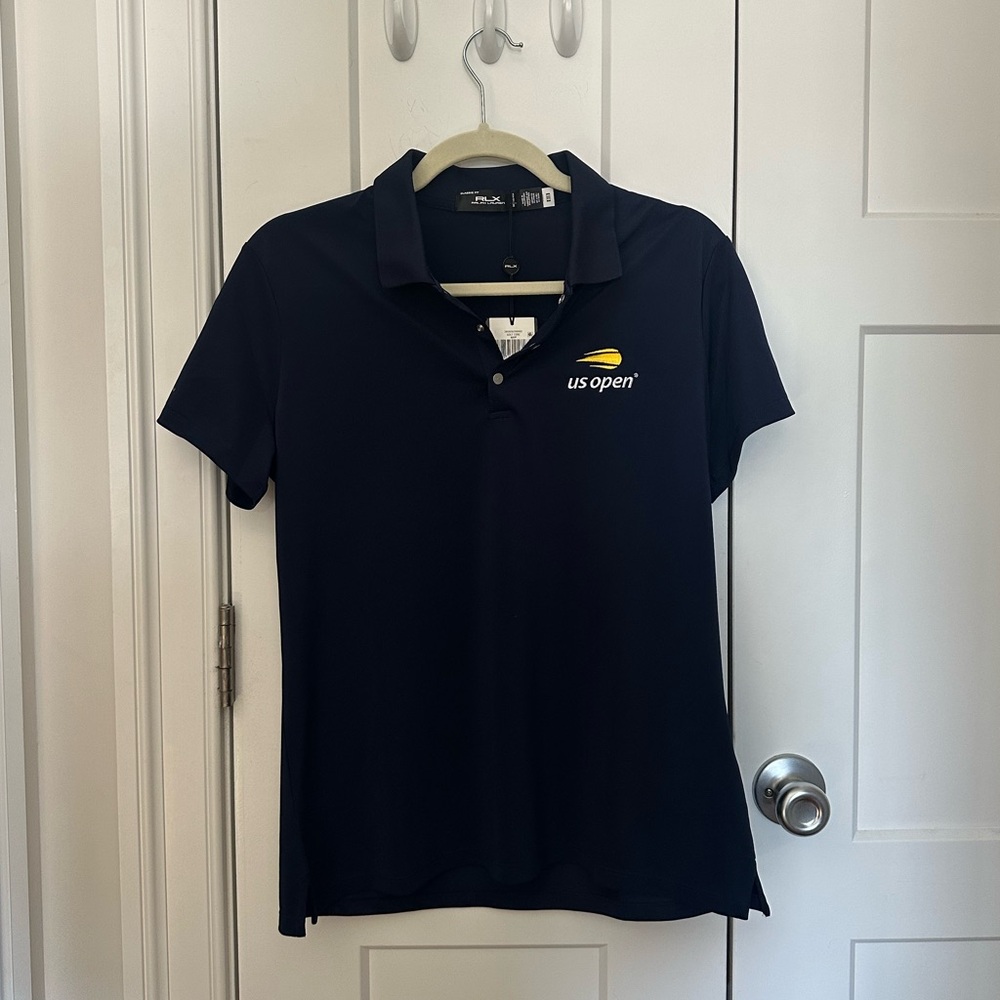 NWT US Open Ralph Lauren Short Sleeve Polo Shirt
